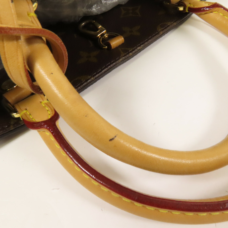 LOUIS VUITTON Monogram Montaigne MM金扣手挽肩背兩用袋-9