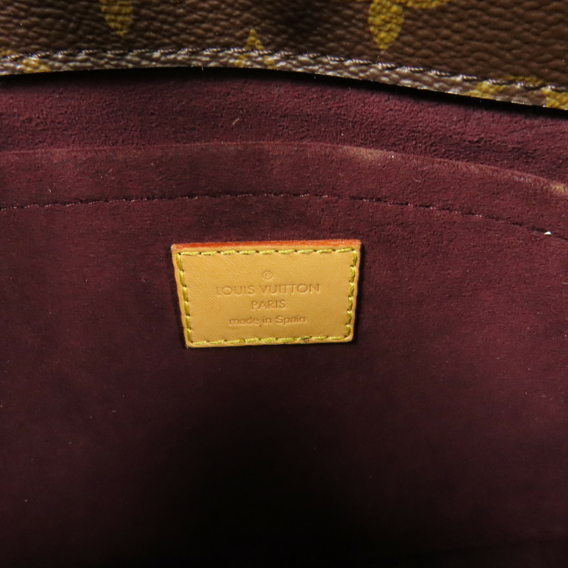 LOUIS VUITTON Monogram Montaigne MM金扣手挽肩背兩用袋-10