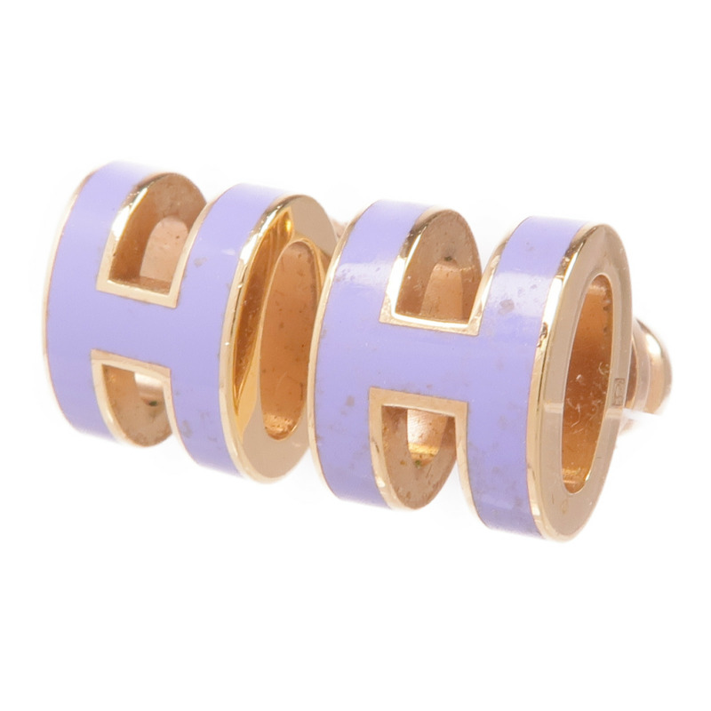 HERMES 金屬Mini Pop H Earrings耳環-1