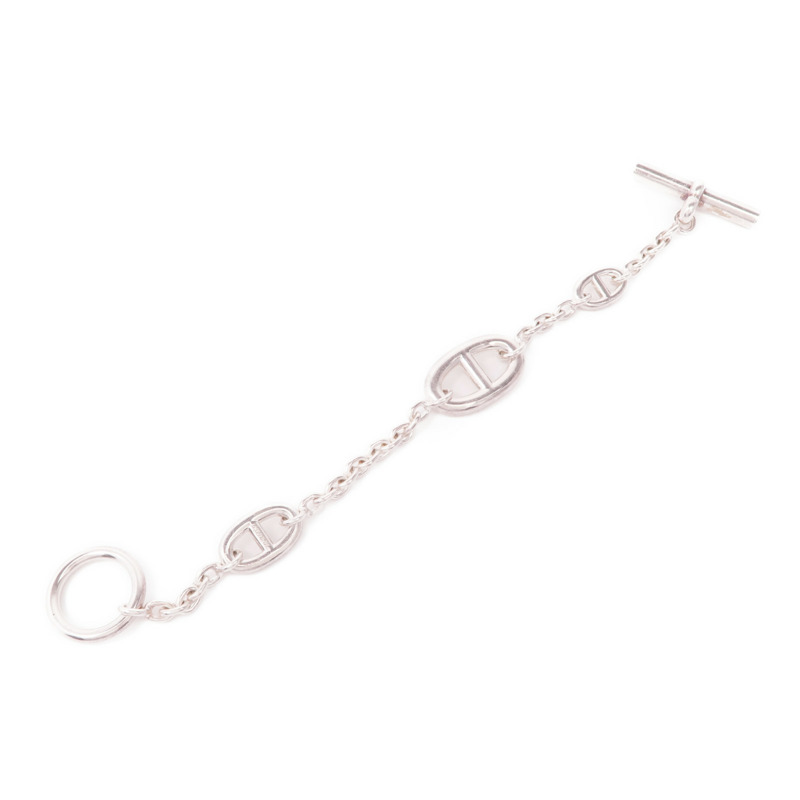 HERMES 925純銀Farandole Bracelet手鏈-10