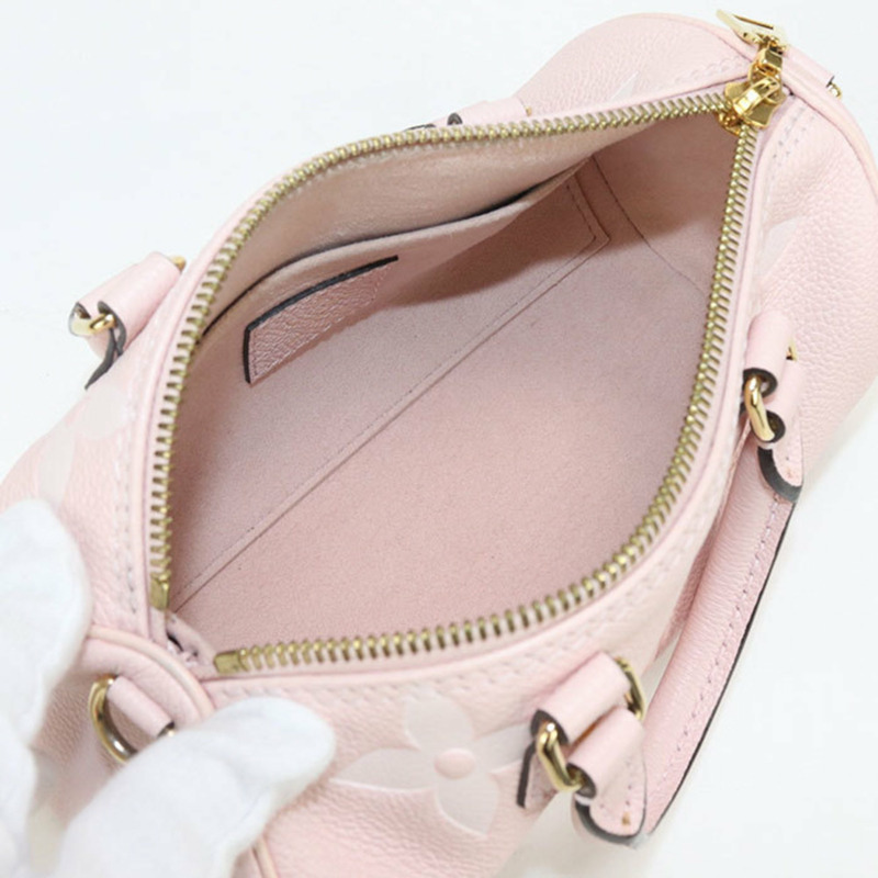 LOUIS VUITTON 路易威登 手提包 M45707 Papillon BB 2-Way Empreinte 女士粉紅色-2