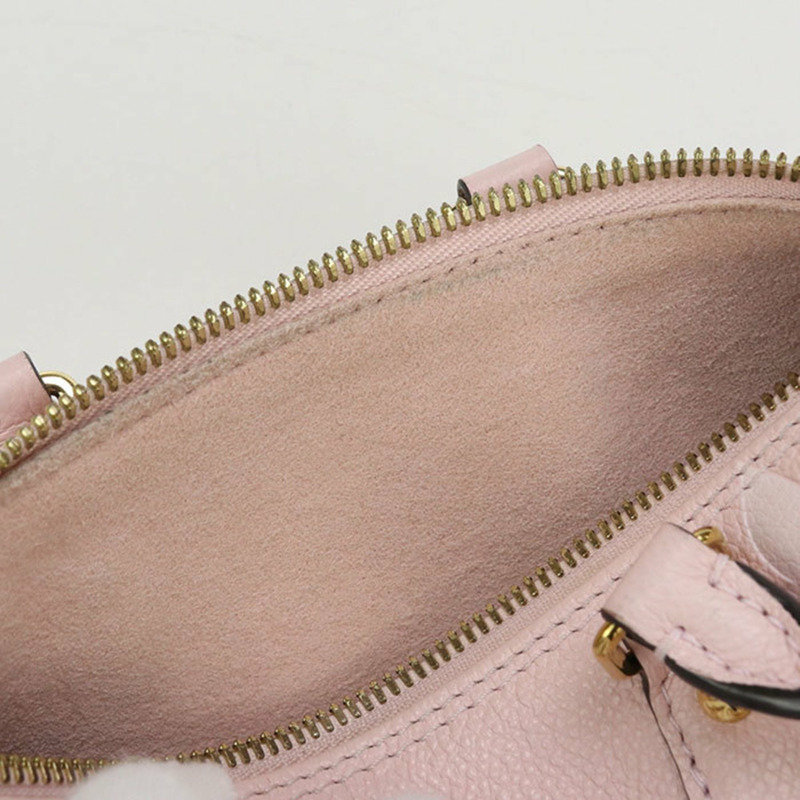 LOUIS VUITTON 路易威登 手提包 M45707 Papillon BB 2-Way Empreinte 女士粉紅色-4