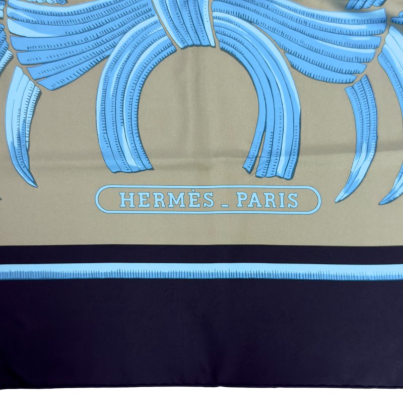 HERMES Tiger Royal 140 皇者之虎 圍巾-3