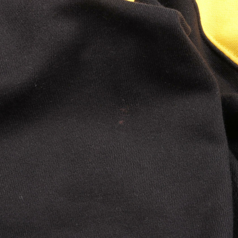 CELINE 男士套頭衛衣 L 碼 2Y38A670Q 純棉 黃色 黑色 二手-6