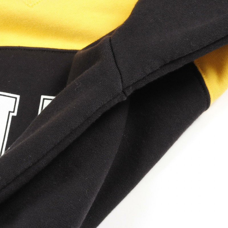 CELINE 男士套頭衛衣 L 碼 2Y38A670Q 純棉 黃色 黑色 二手-10