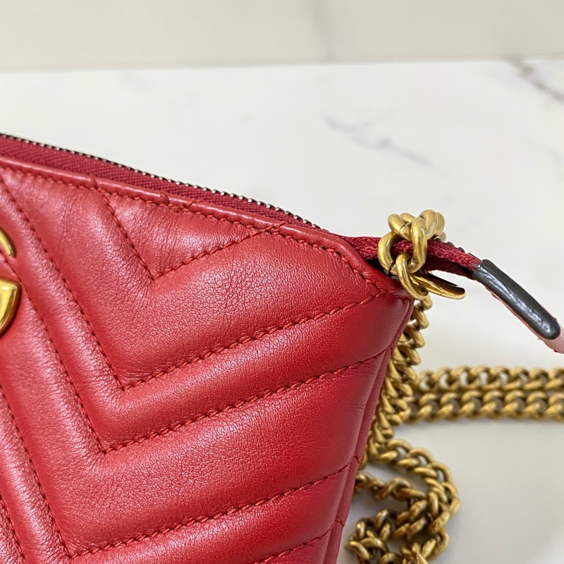 ®️Gucci Marmont 斜背小鏈包-9