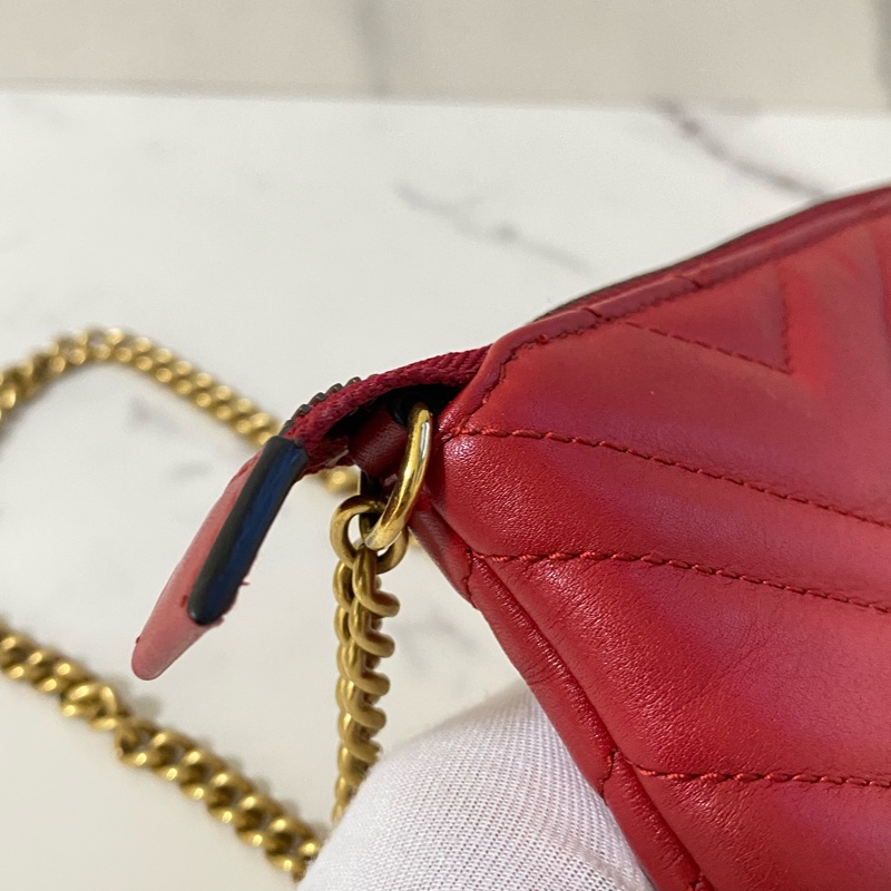 ®️Gucci Marmont 斜背小鏈包-14