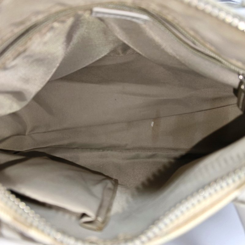 BURBERRY LONDON 淺粉色塗層帆布手提包-5