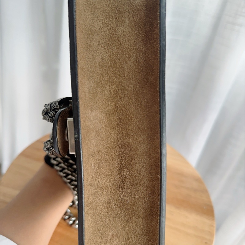 98新 Gucci 古馳 小號酒神 02黑標 尺寸20*15-5