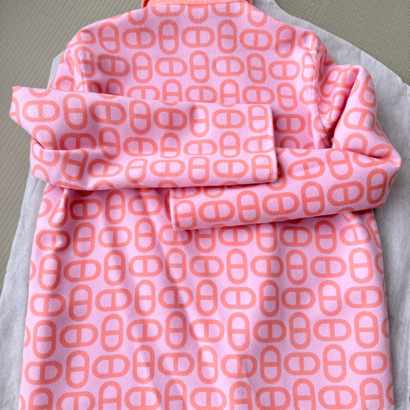 Hermes Cashmere Reversible Jacket-size 36-5