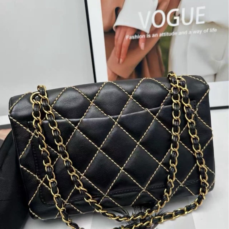 Chanel 菱格紋包 尺寸25*17*6 99新配件塵袋-3