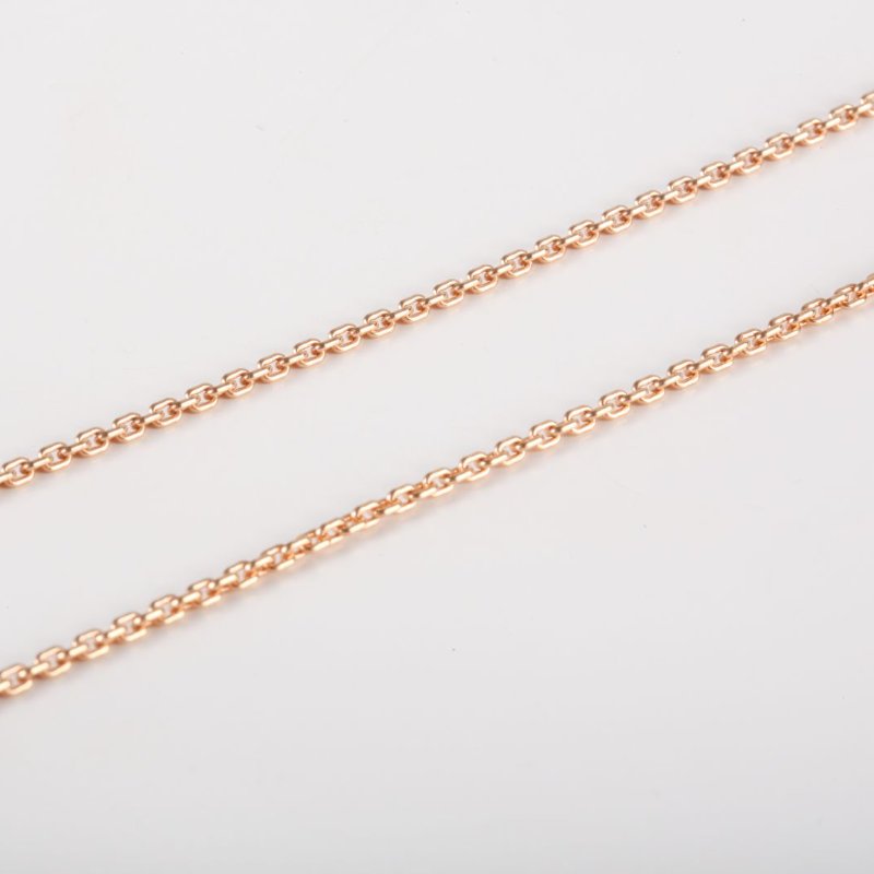 BVLGARI SerpentiViper三圈蛇頭項鏈滿鑽18K玫瑰金/鑽石項鏈玫瑰金項鍊-4