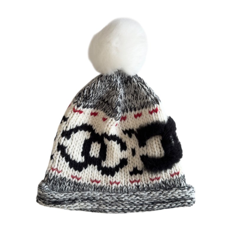 CHANEL CC 毛毛球 冷帽-5