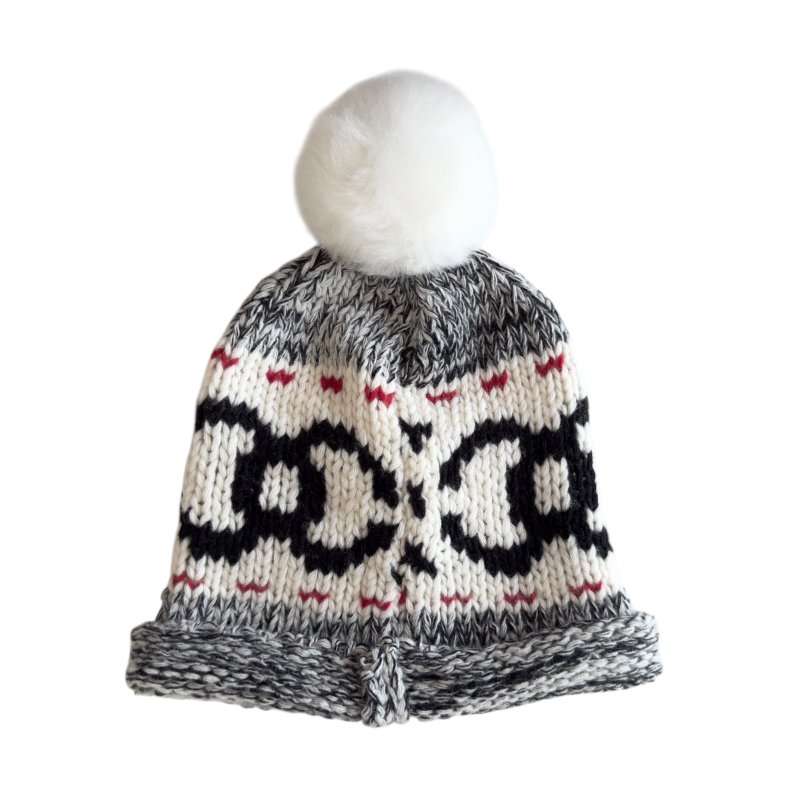 CHANEL CC 毛毛球 冷帽-6