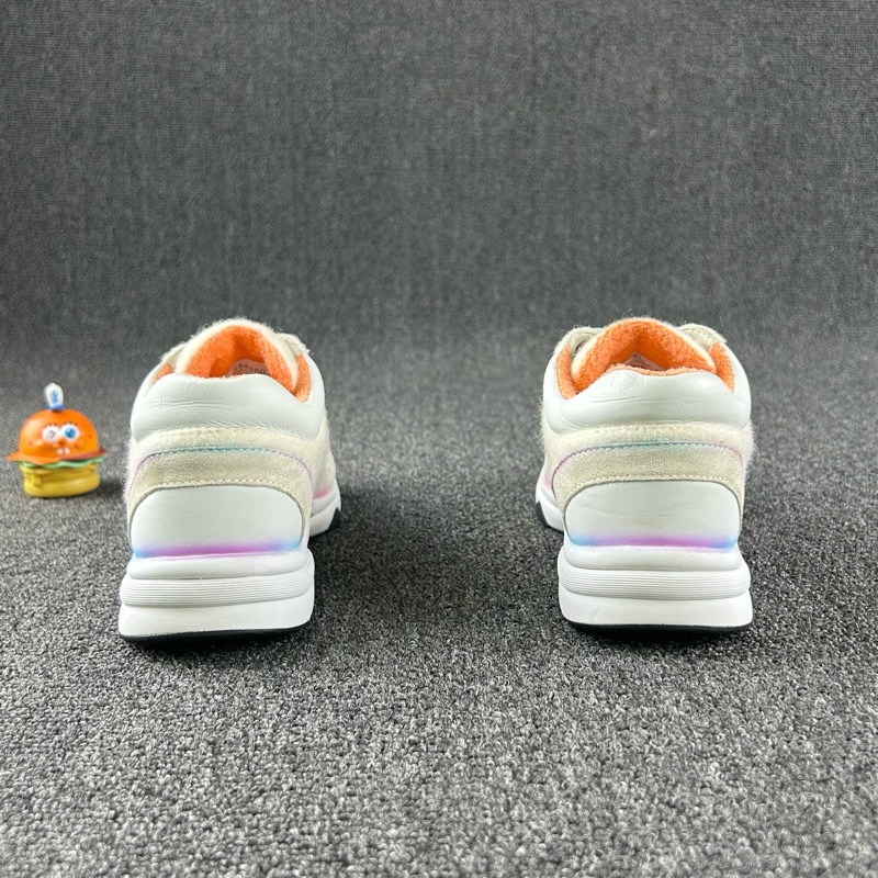 Chanel香奈兒絨面彩色運動鞋 尺碼：37-4