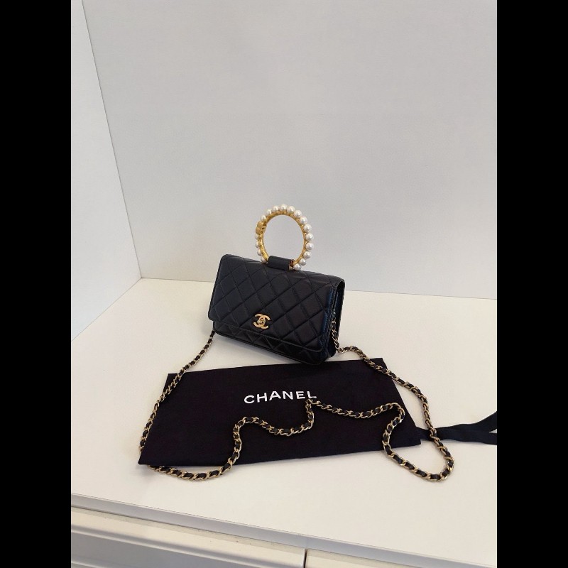 Chanel 21S woc 
黑金珍珠手柄-2