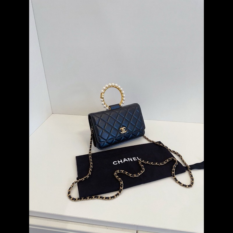 Chanel 21S woc 
黑金珍珠手柄-3
