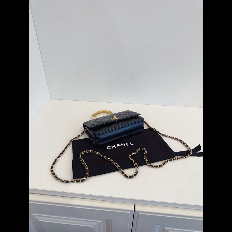 Chanel 21S woc 
黑金珍珠手柄-5