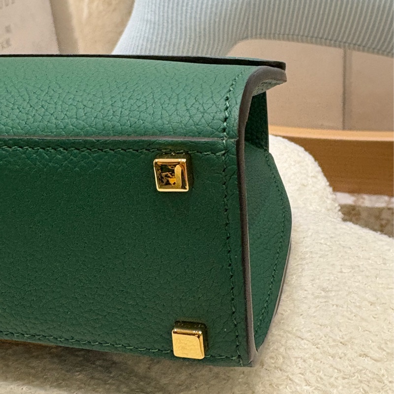 Moynat Rejane BB Green 閑置品-11