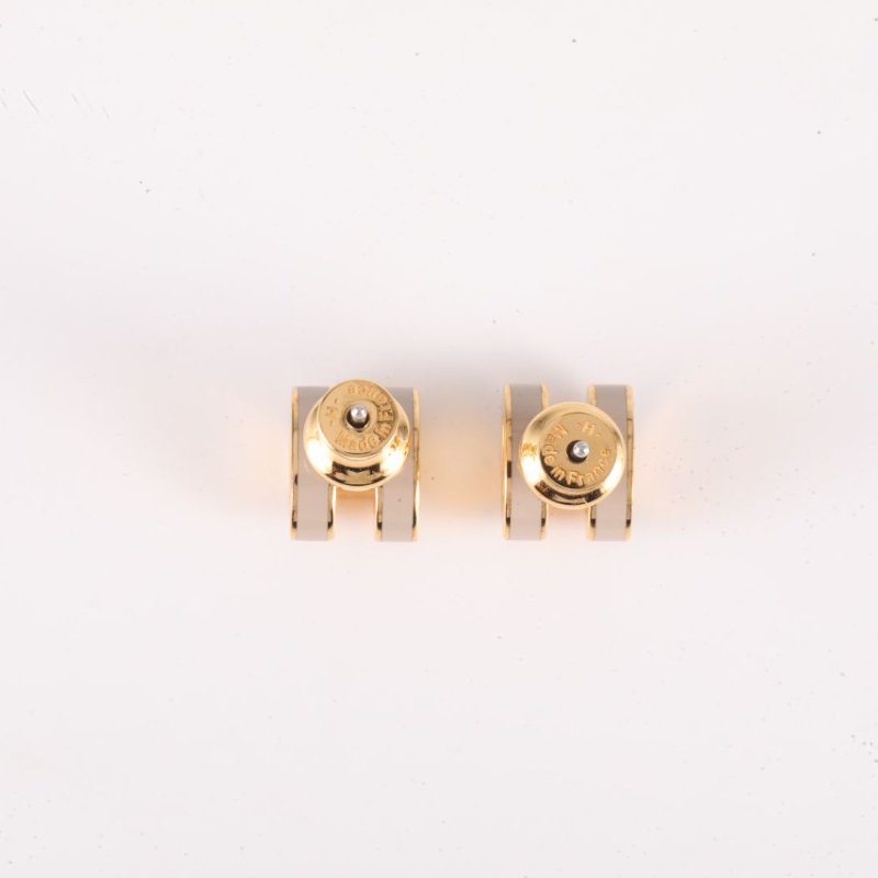 HERMES PopH耳環Mini合金耳環-4