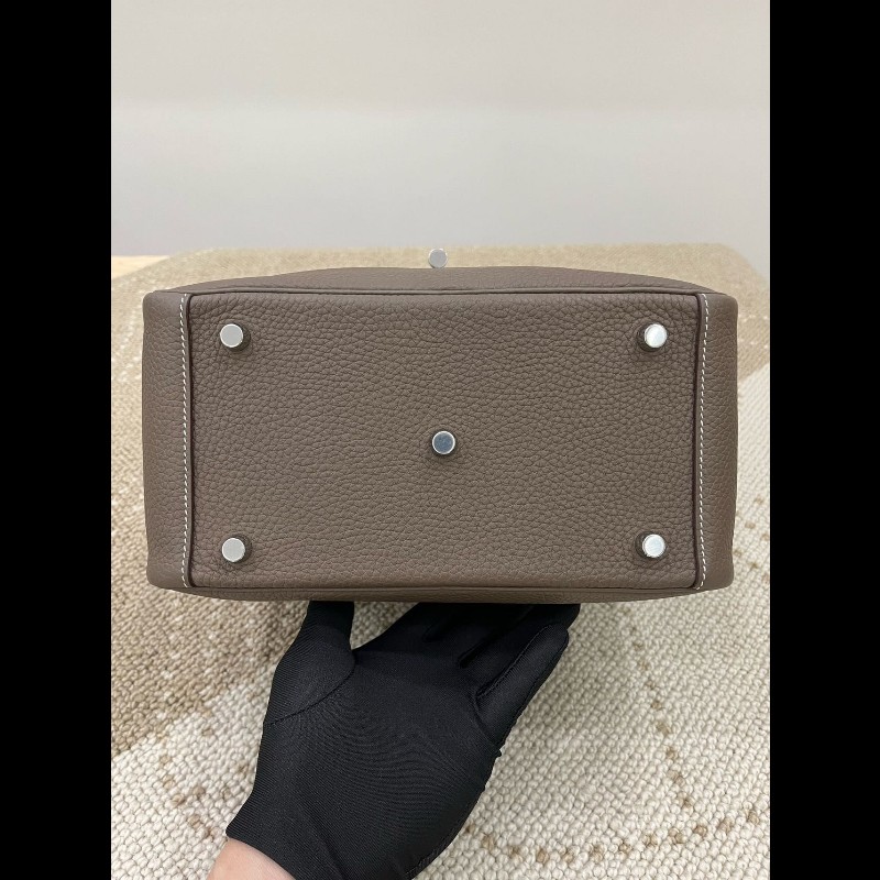 Hermes Lindy 26 
大象灰銀扣-5
