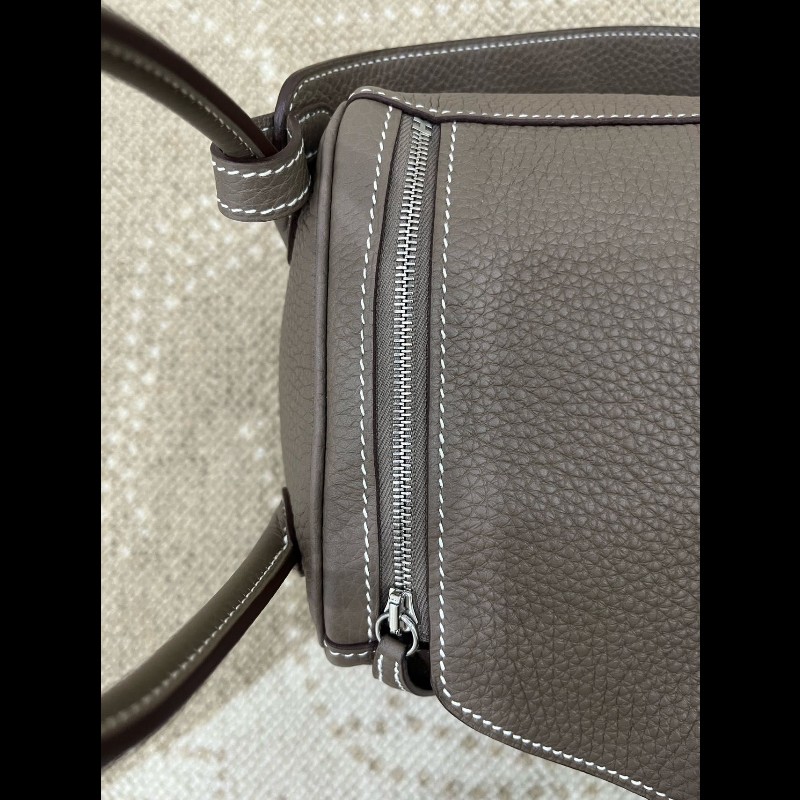 Hermes Lindy 26 
大象灰銀扣-10