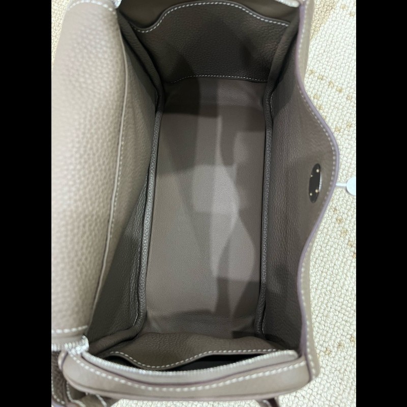 Hermes Lindy 26 
大象灰銀扣-17
