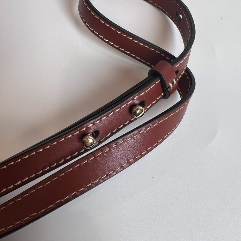 全新品 CHLOE 棕色 WOODY 小號-6