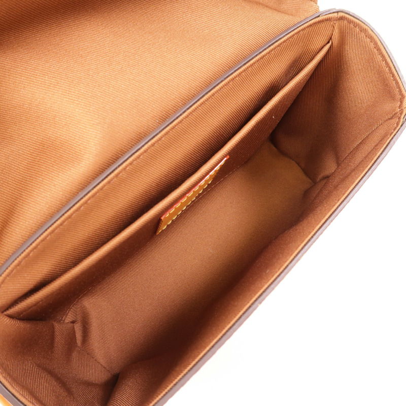 LOUIS VUITTON Monogram Dust Soul Trunk金扣手挽肩背兩用袋-4