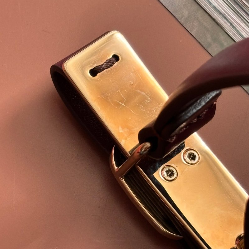 ::Salvatore Ferragamo:: 經典蝴蝶結飾 酒紅色皮革 腰帶 皮帶 女生 細版皮帶-7