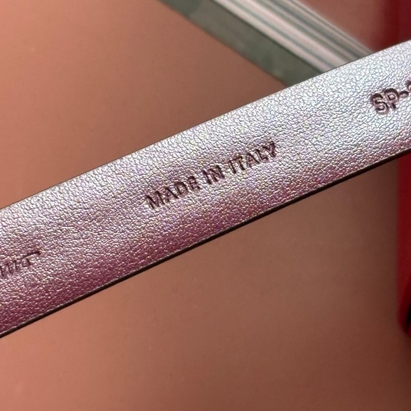 ::Salvatore Ferragamo:: 經典蝴蝶結飾 酒紅色皮革 腰帶 皮帶 女生 細版皮帶-9