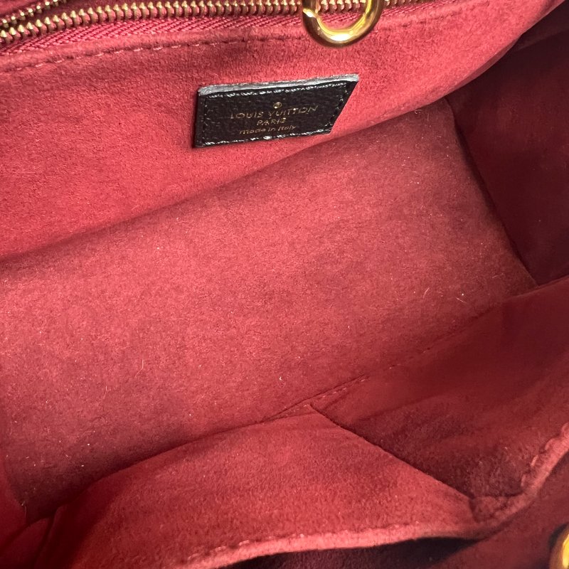 LV M45659/晶片款 ONTHEGO PM 黑壓紋托特包-5