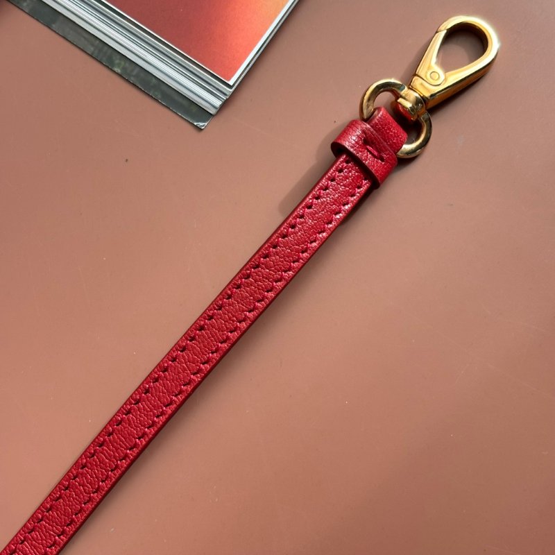 ::Salvatore Ferragamo::Gancini Rosso 22 C246 女士皮革相機包 斜背包 側背包-16