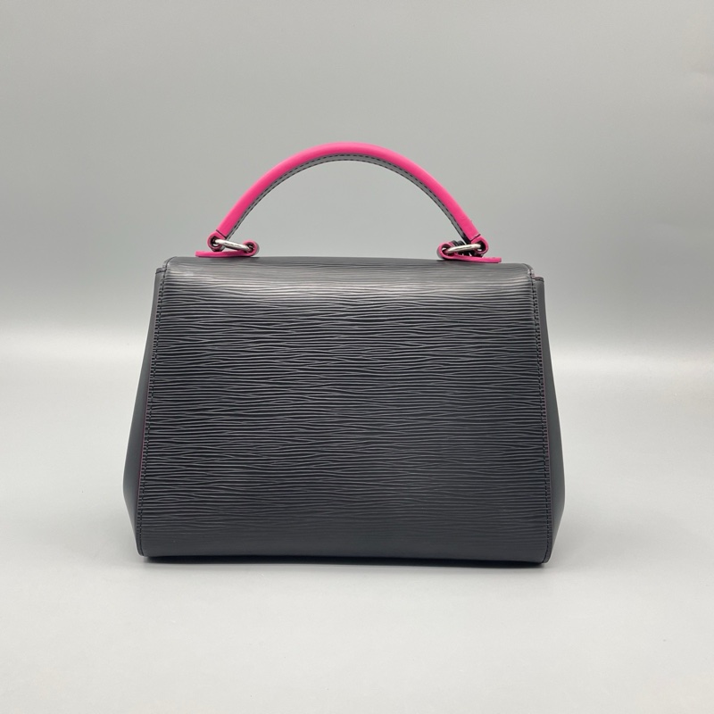 LV黑色水波紋克魯尼手提包-1