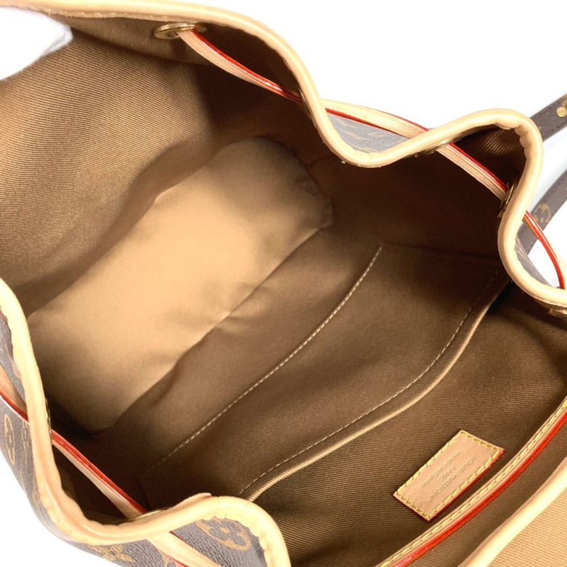 路易威登 M11198 Monogram Montsouris PM 雙肩包，新款，帆布，男女通用，棕色-9