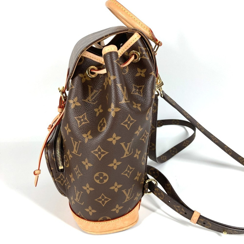 路易威登 M11198 Monogram Montsouris PM 雙肩包，新款，帆布，男女通用，棕色-15