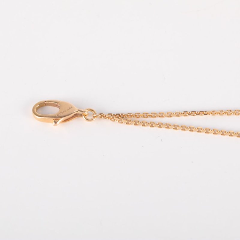 BVLGARI DIVASDREAM紅玉髓18K玫瑰金小扇子手鏈18K玫瑰金/紅玉髓S-M碼玫瑰金手鍊／手環-4