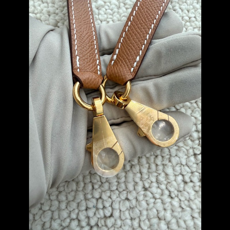 Hermes kelly 28 金棕金扣-17
