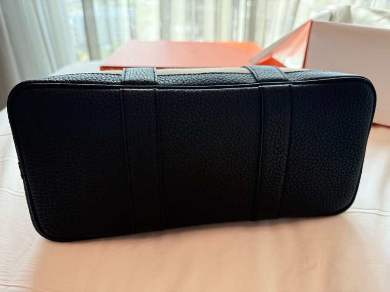 💖Hermes Garden Party 30 花園包 帆布款 熊貓💖 K刻 全新全配-2