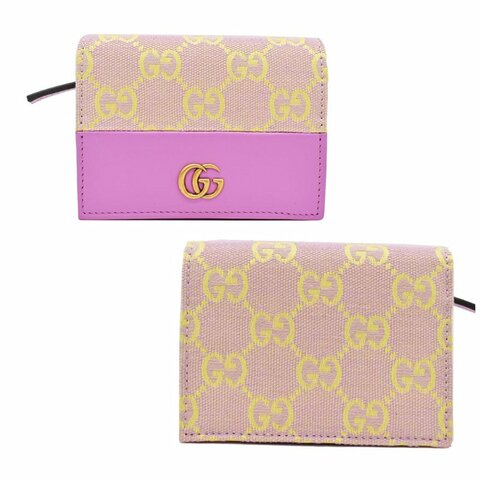 【門市全新現貨】GUCCI 皮革拼織布LOGO零錢短夾卡夾(附原廠紙盒)