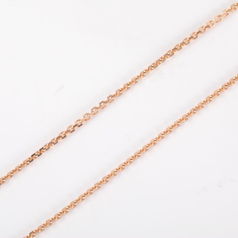 BVLGARI DIVASDREAM紅玉髓單鑽18K小扇子18K玫瑰金/鑽石/紅玉髓項鏈玫瑰金18K小扇子項鍊-3