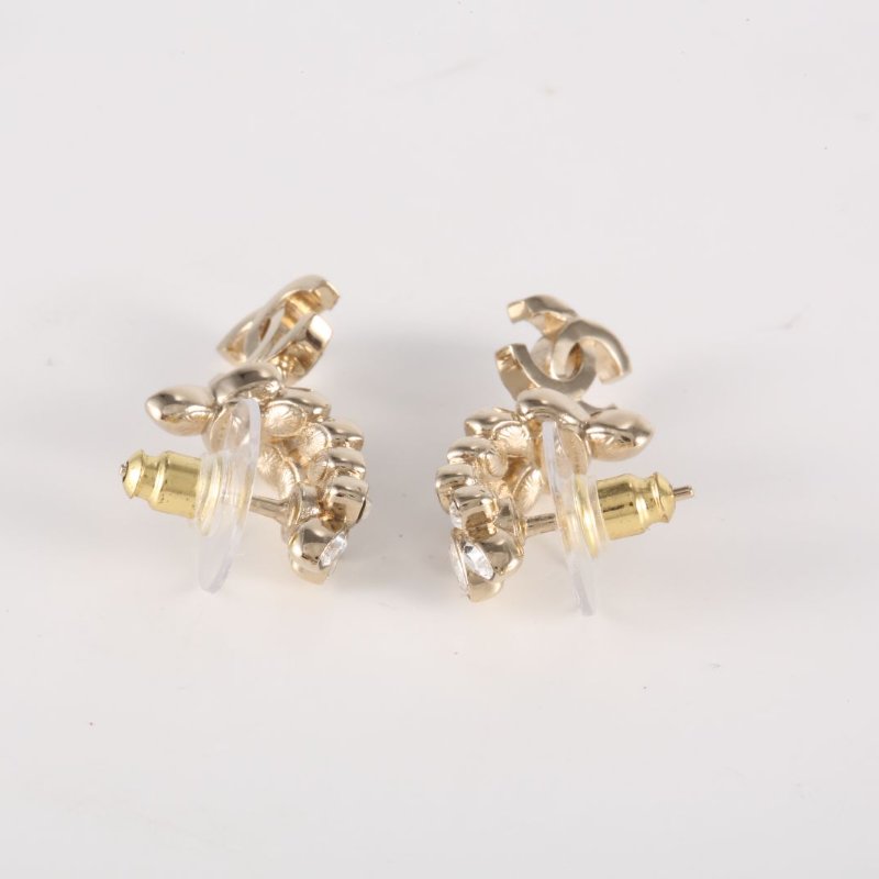 CHANEL 合金24V耳釘耳環-2