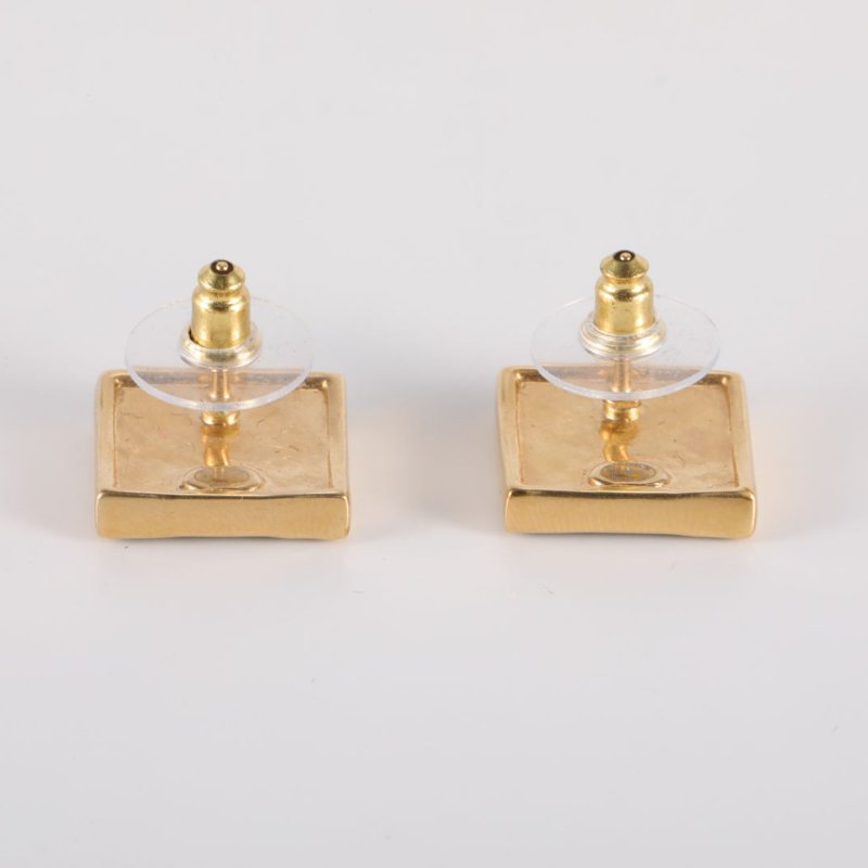 CHANEL 合金耳環耳環-3