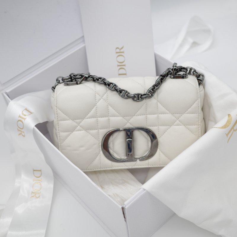 Dior 迪奧 白雪公主 羊皮 鏈帶包 斜挎包 單肩包-0