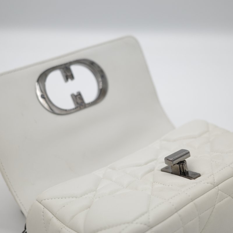 Dior 迪奧 白雪公主 羊皮 鏈帶包 斜挎包 單肩包-8