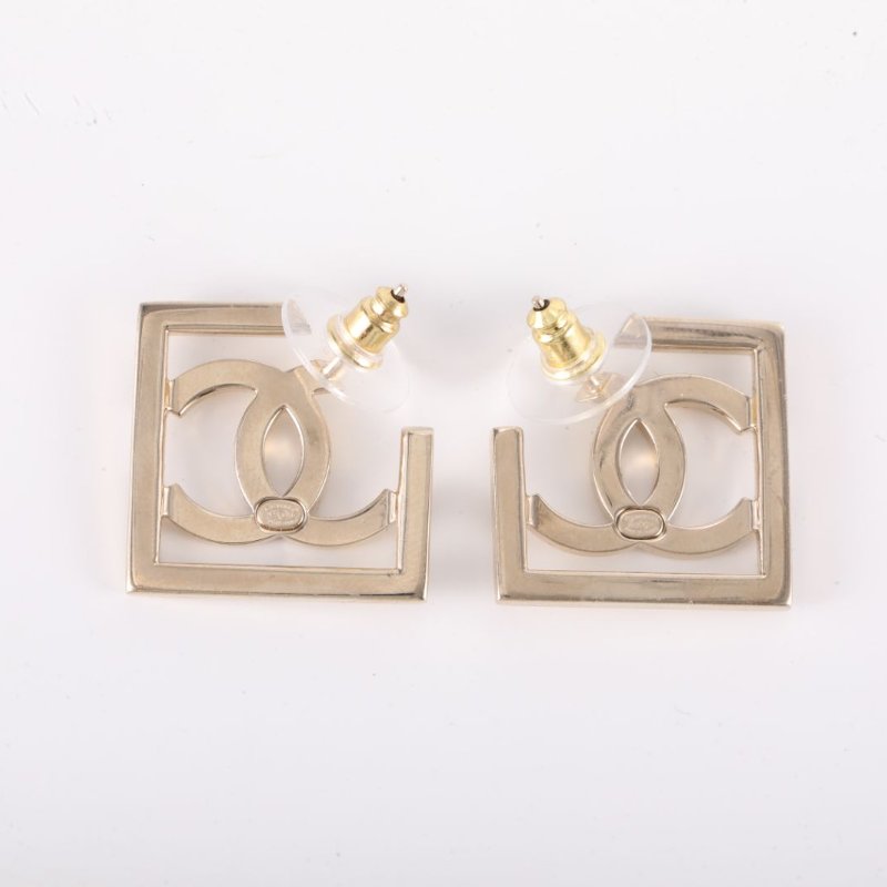 CHANEL 合金耳環耳環-3