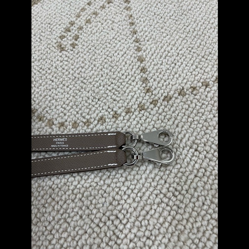 Hermes kelly 28 大象灰銀扣 Epsom皮-17