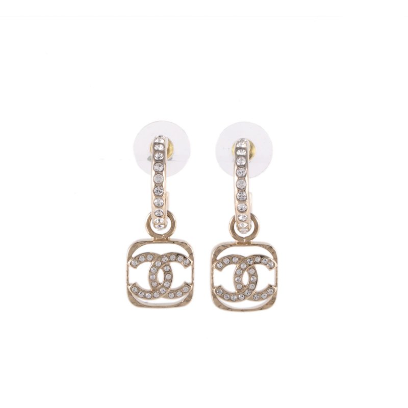 CHANEL 合金耳環耳環-0