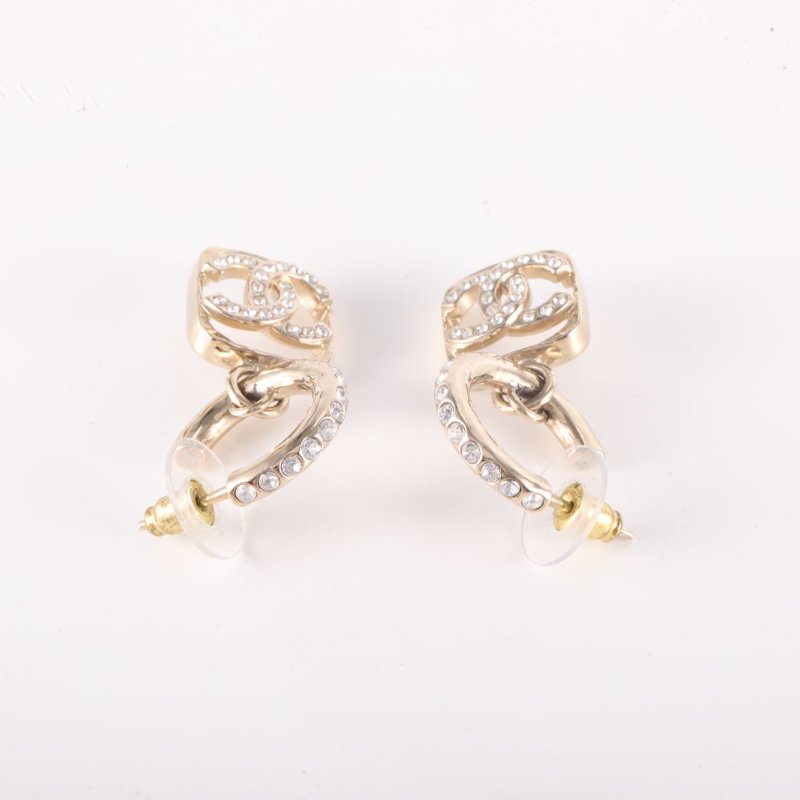 CHANEL 合金耳環耳環-2