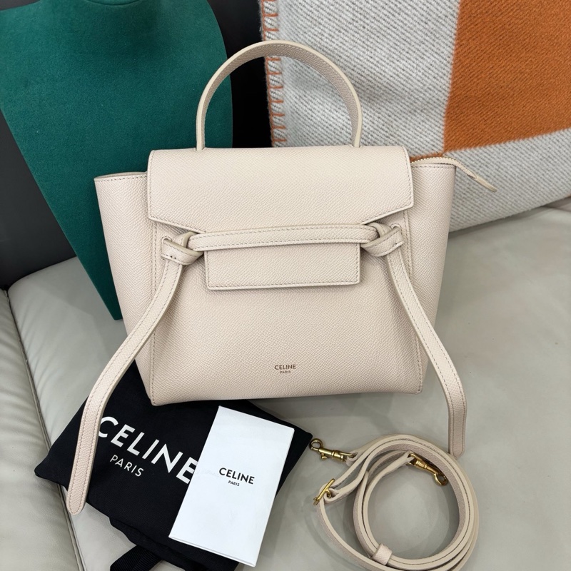 Celine 米色nano belt鯰魚包-0